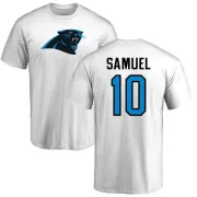 Curtis Samuel Carolina Panthers Name & Number Logo T-Shirt - White