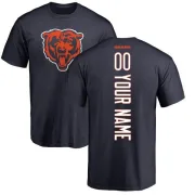 Custom Chicago Bears Custom Backer T-Shirt - Navy