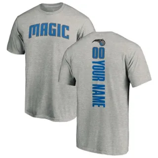 Custom Orlando Magic Ash Custom Backer T-Shirt