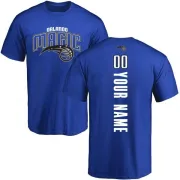 Custom Orlando Magic Royal Custom Backer T-Shirt