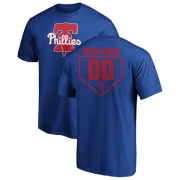 Custom Philadelphia Phillies Custom RBI T-Shirt - Royal