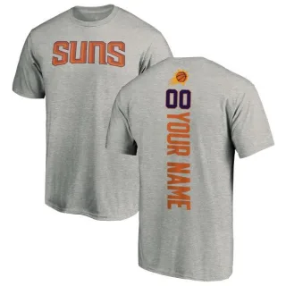 Custom Phoenix Suns Ash Custom Backer T-Shirt