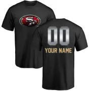 Custom San Francisco 49ers Custom Midnight Mascot T-Shirt - Black