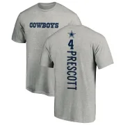 Dak Prescott Dallas Cowboys Backer T-Shirt - Ash