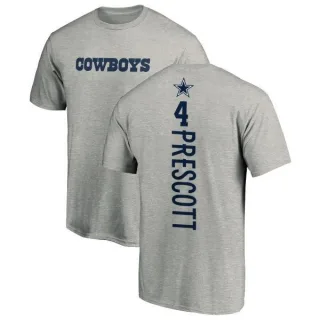 Dak Prescott Dallas Cowboys Backer T-Shirt - Ash