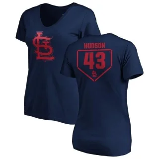 Dakota Hudson Women's St. Louis Cardinals RBI Slim Fit V-Neck T-Shirt - Navy