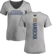 Dale Hawerchuk Women's Buffalo Sabres Backer T-Shirt - Ash