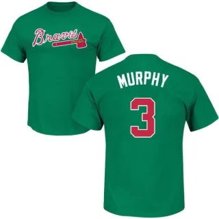 Dale Murphy Atlanta Braves St. Patrick's Day Name & Number T-Shirt - Green