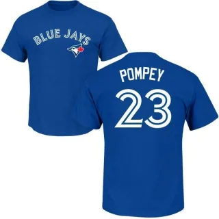 Dalton Pompey Toronto Blue Jays Name & Number T-Shirt - Royal