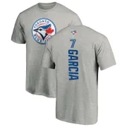 Damaso Garcia Toronto Blue Jays Backer T-Shirt - Ash