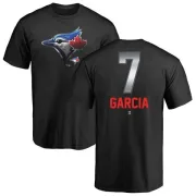 Damaso Garcia Toronto Blue Jays Midnight Mascot T-Shirt - Black