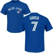 Damaso Garcia Toronto Blue Jays Name & Number T-Shirt - Royal