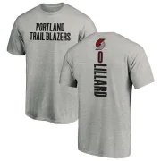 Damian Lillard Portland Trail Blazers Ash Backer T-Shirt