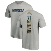 Damion Square Los Angeles Chargers Name & Number T-Shirt - Heather Gray