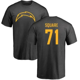 Damion Square Los Angeles Chargers One Color T-Shirt - Ash