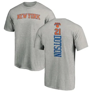 Damyean Dotson New York Knicks Ash Backer T-Shirt