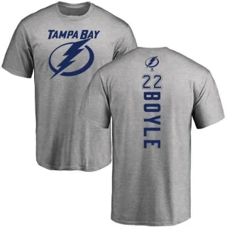 Dan Boyle Tampa Bay Lightning Backer T-Shirt - Ash