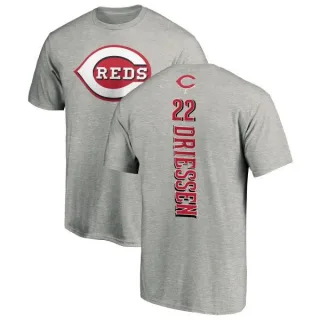 Dan Driessen Cincinnati Reds Backer T-Shirt - Ash