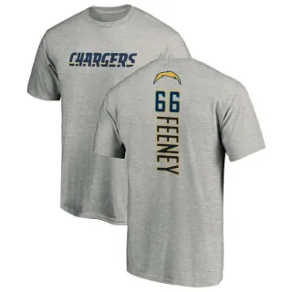 Dan Feeney Los Angeles Chargers Name & Number T-Shirt - Heather Gray