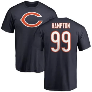 Dan Hampton Chicago Bears Name & Number Logo T-Shirt - Navy