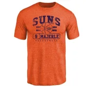 Dan Majerle Phoenix Suns Orange Baseline Tri-Blend T-Shirt