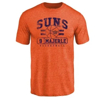 Dan Majerle Phoenix Suns Orange Baseline Tri-Blend T-Shirt