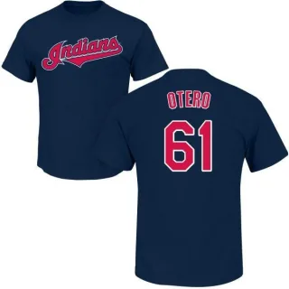 Dan Otero Cleveland Indians Name & Number T-Shirt - Navy
