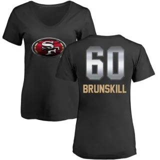 Daniel Brunskill Women's San Francisco 49ers Midnight Mascot T-Shirt - Black