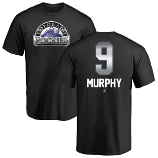 Daniel Murphy Colorado Rockies Midnight Mascot T-Shirt - Black