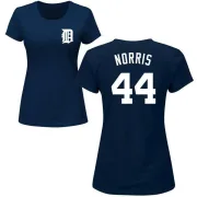 Daniel Norris Women's Detroit Tigers Name & Number T-Shirt - Navy