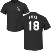 Daniel Palka Chicago White Sox Name & Number T-Shirt - Black