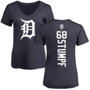 Daniel Stumpf Women's Detroit Tigers Backer Slim Fit T-Shirt - Navy