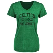 Danny Ainge Women's Boston Celtics Green Baseline Tri-Blend T-Shirt