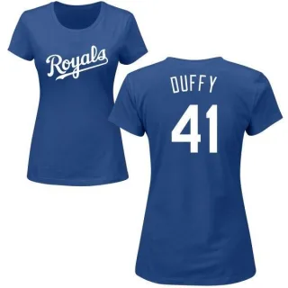 Danny Duffy Women's Kansas City Royals Name & Number T-Shirt - Royal