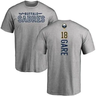 Danny Gare Buffalo Sabres Backer T-Shirt - Ash