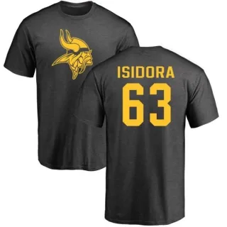 Danny Isidora Minnesota Vikings One Color T-Shirt - Ash