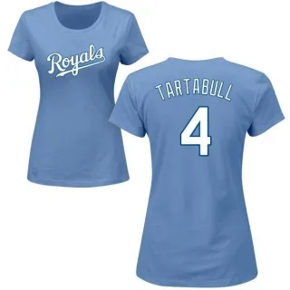 Danny Tartabull Women's Kansas City Royals Name & Number T-Shirt - Light Blue