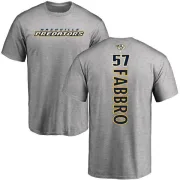 Dante Fabbro Nashville Predators Backer T-Shirt - Ash