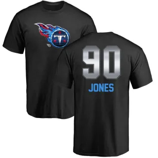 DaQuan Jones Tennessee Titans Midnight Mascot T-Shirt - Black