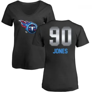 DaQuan Jones Women's Tennessee Titans Midnight Mascot T-Shirt - Black