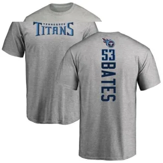 Daren Bates Tennessee Titans Backer T-Shirt - Ash