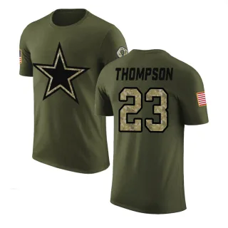 Darian Thompson Dallas Cowboys Olive Salute to Service Legend T-Shirt