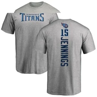 Darius Jennings Tennessee Titans Backer T-Shirt - Ash