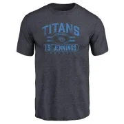 Darius Jennings Tennessee Titans Flanker Tri-Blend T-Shirt - Navy