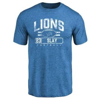 Darius Slay Detroit Lions Flanker Tri-Blend T-Shirt - Blue