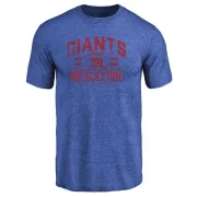 Darius Slayton New York Giants Flanker Tri-Blend T-Shirt - Royal