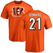 Darqueze Dennard Cincinnati Bengals Name & Number Logo T-Shirt - Orange