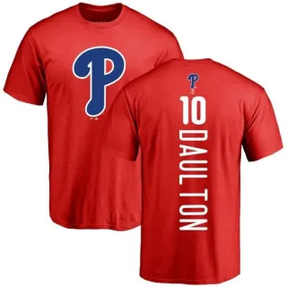 Darren Daulton Philadelphia Phillies Backer T-Shirt - Red