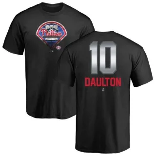 Darren Daulton Philadelphia Phillies Midnight Mascot T-Shirt - Black