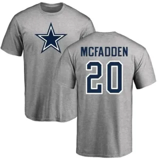 Darren McFadden Dallas Cowboys Name & Number Logo T-shirt - Gray